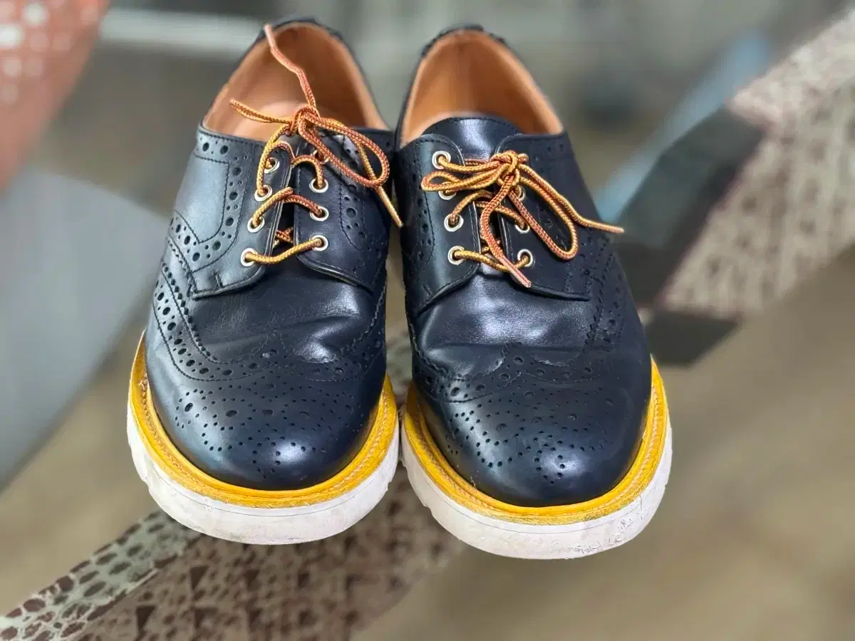 MARK McNAIRY SANDERS製 ブラウンレザーシューズ GB8US9 MARK McNAIRY SANDERS製 ブラウンレザーシューズ GB8US9